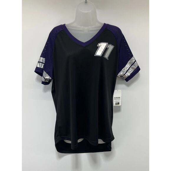 Authentic Denny Hamlin 11 Jersey G3 Nascar For Her - PURPLE, XXL - NWT - Picture 2 of 9